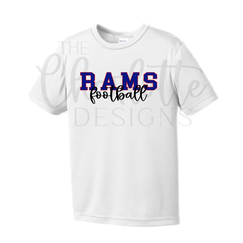 Rams Cursive Performance Shirt