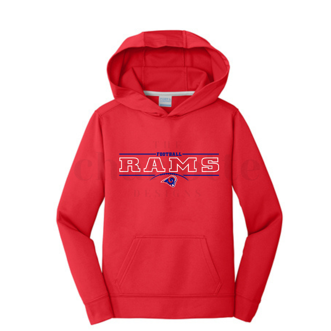 Mens Rams Football Sweatshirt Options