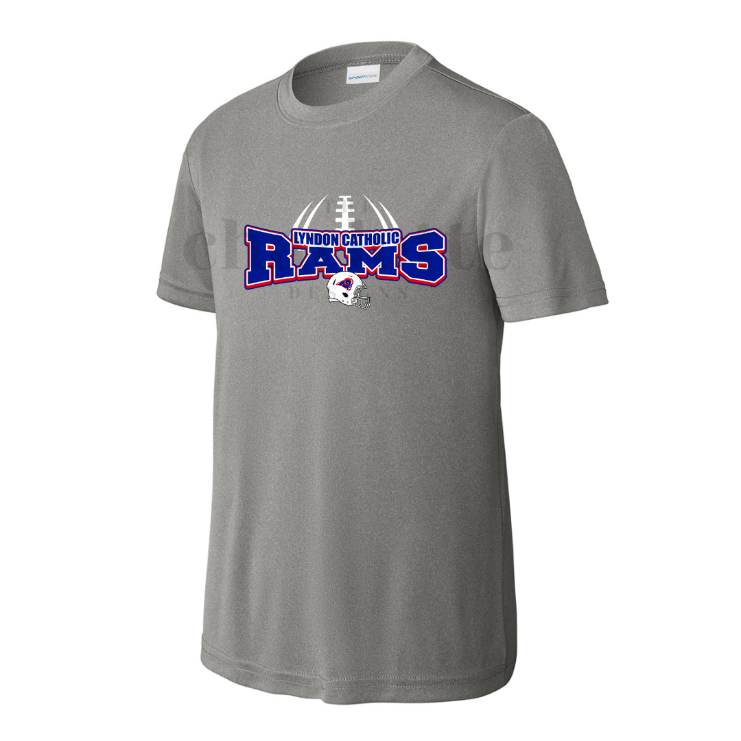 Youth Rams Helmet Options