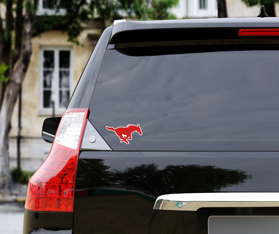 Large Mustang Decal