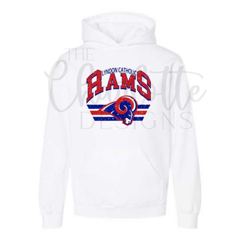 Rams Distressed Sweatshirt