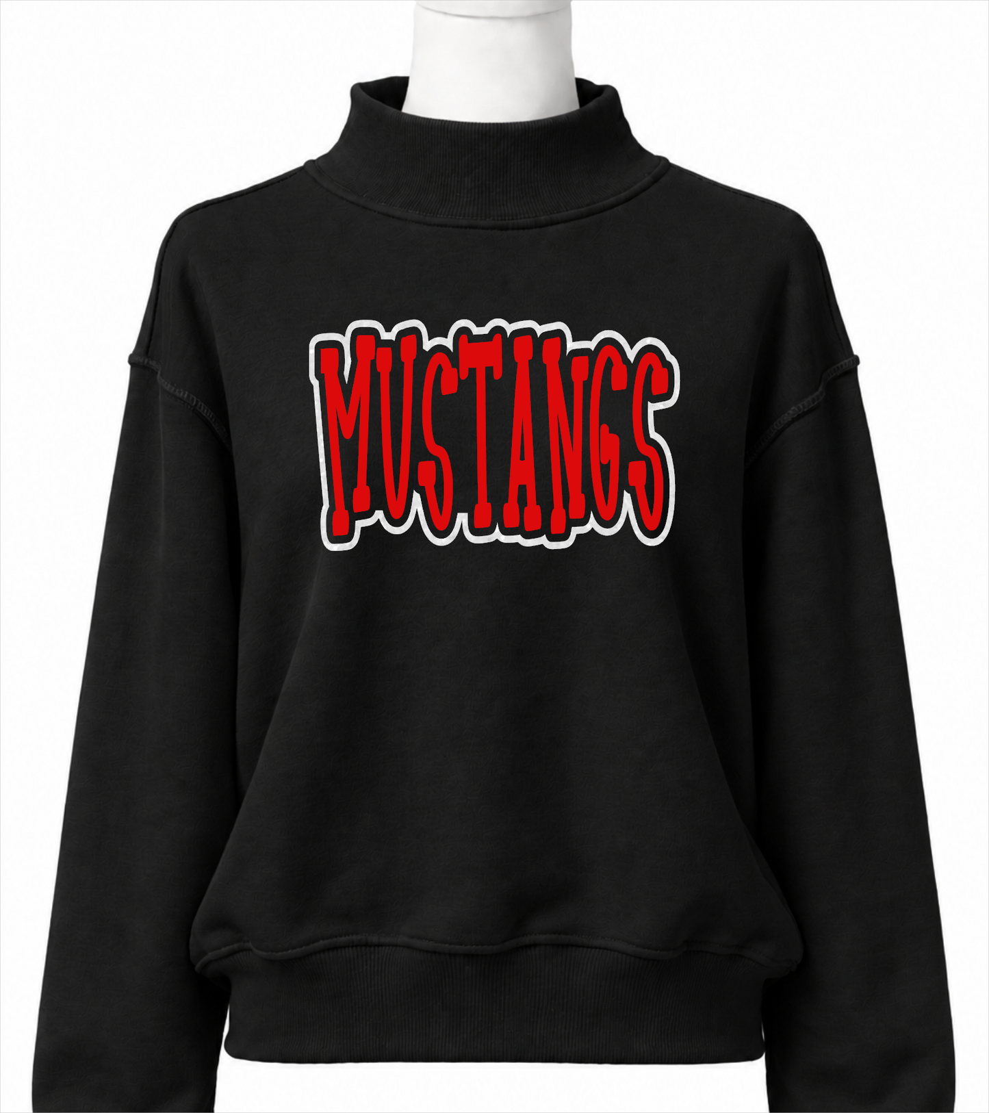 PREORDER: Youth Black Mock Neck