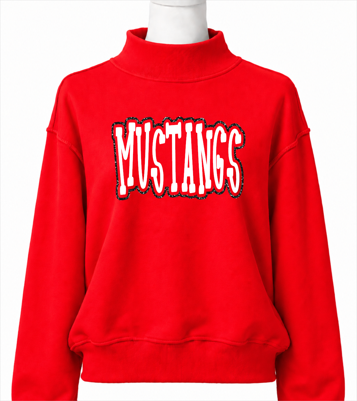 PREORDER: Youth Red Mock Neck