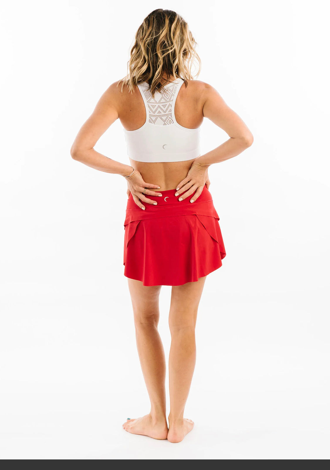 Zyia Red Tennis Skirt
