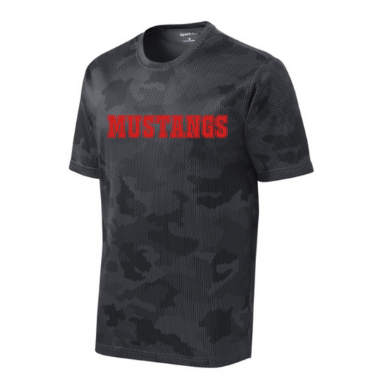 Youth Performance Camo Mustangs