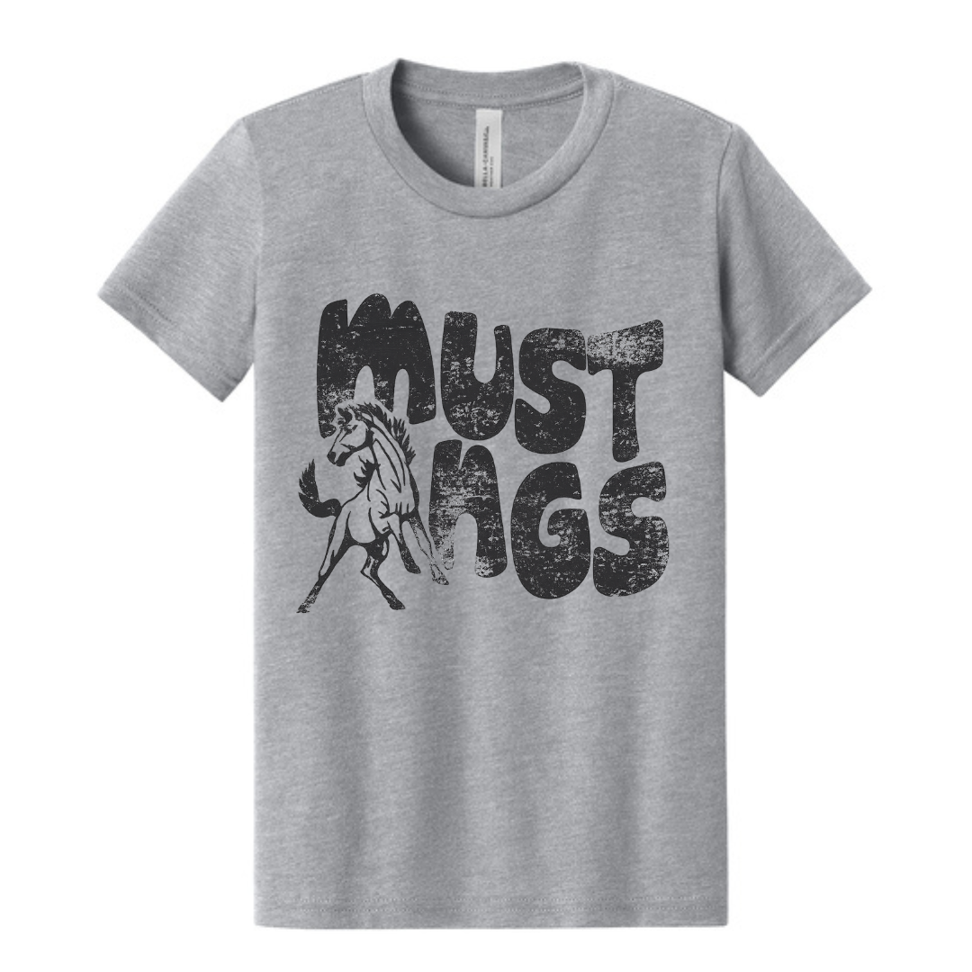 Retro Mustangs Black