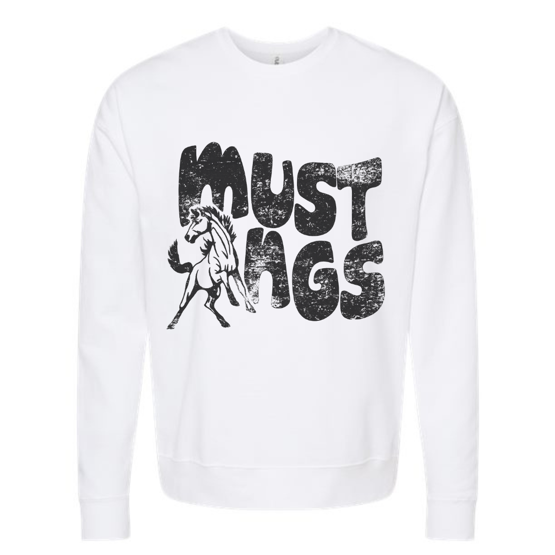 Retro Mustangs Black