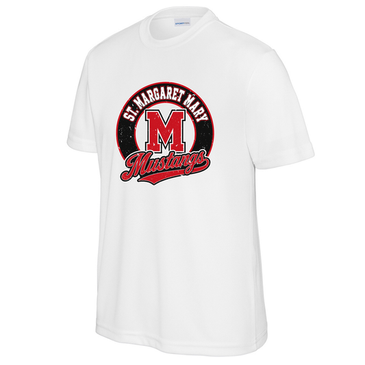 Adult Mustangs "M" Retro