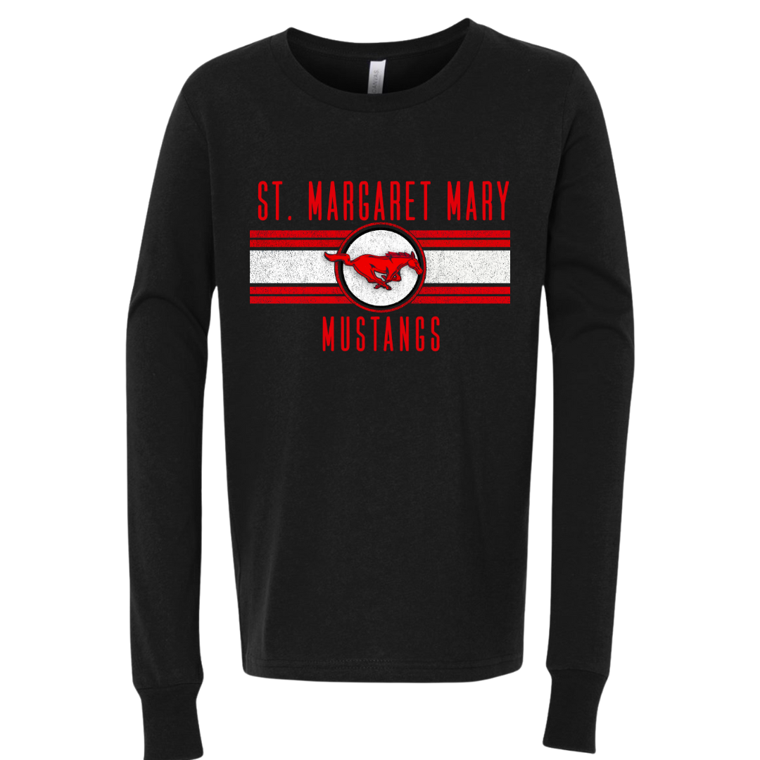 SMM Mustang Distressed Circle