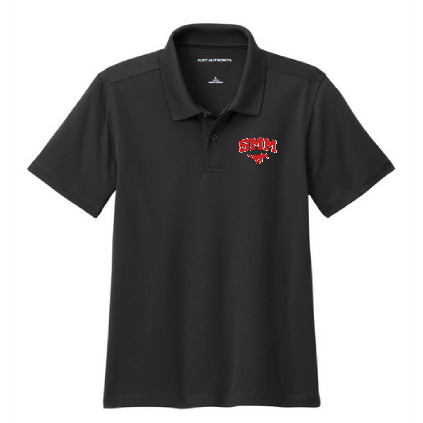 Men's Black Performance Polo (DADS ONLY IF FOR GOLF)