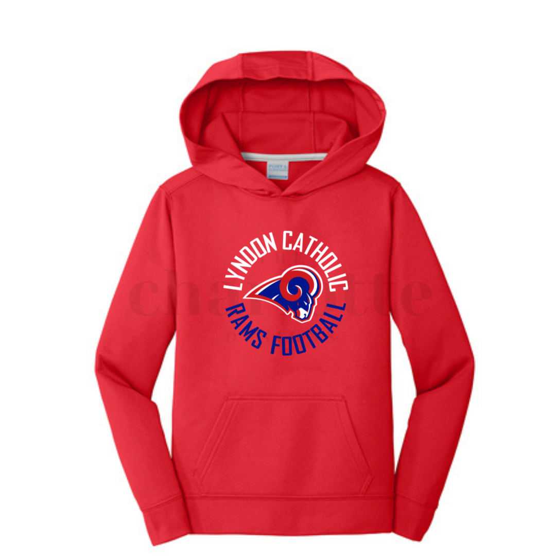 Youth Rams Classic Hoodie Options