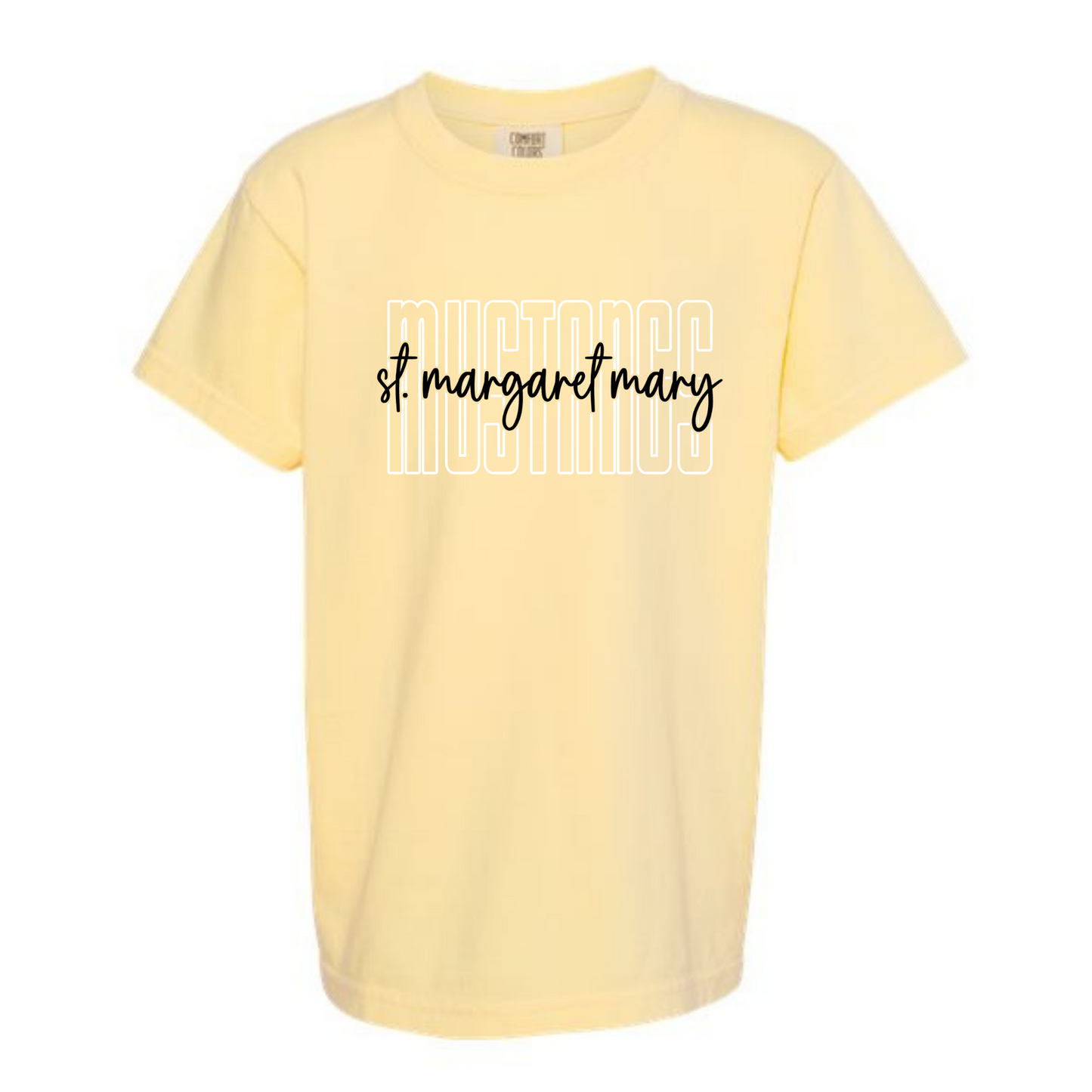 Mustangs Tall Letters Comfort Colors