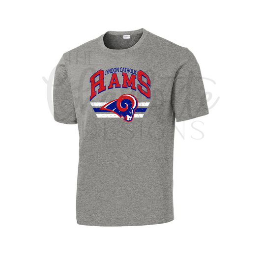 Rams Distressed Performance Shirt