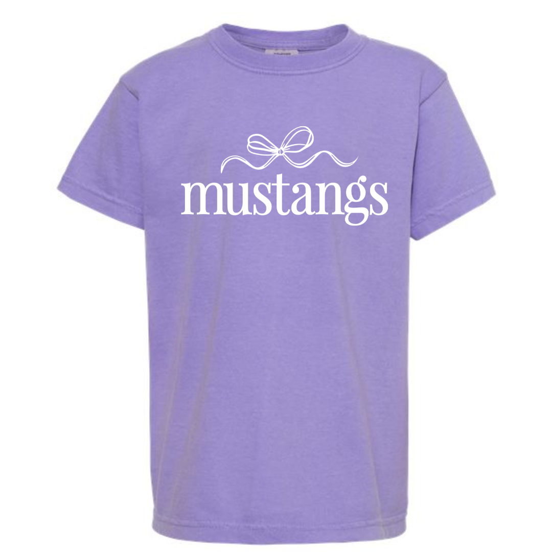 Mustangs Bow Comfort Colors
