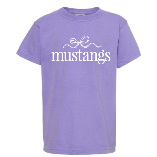 Mustangs Bow Comfort Colors