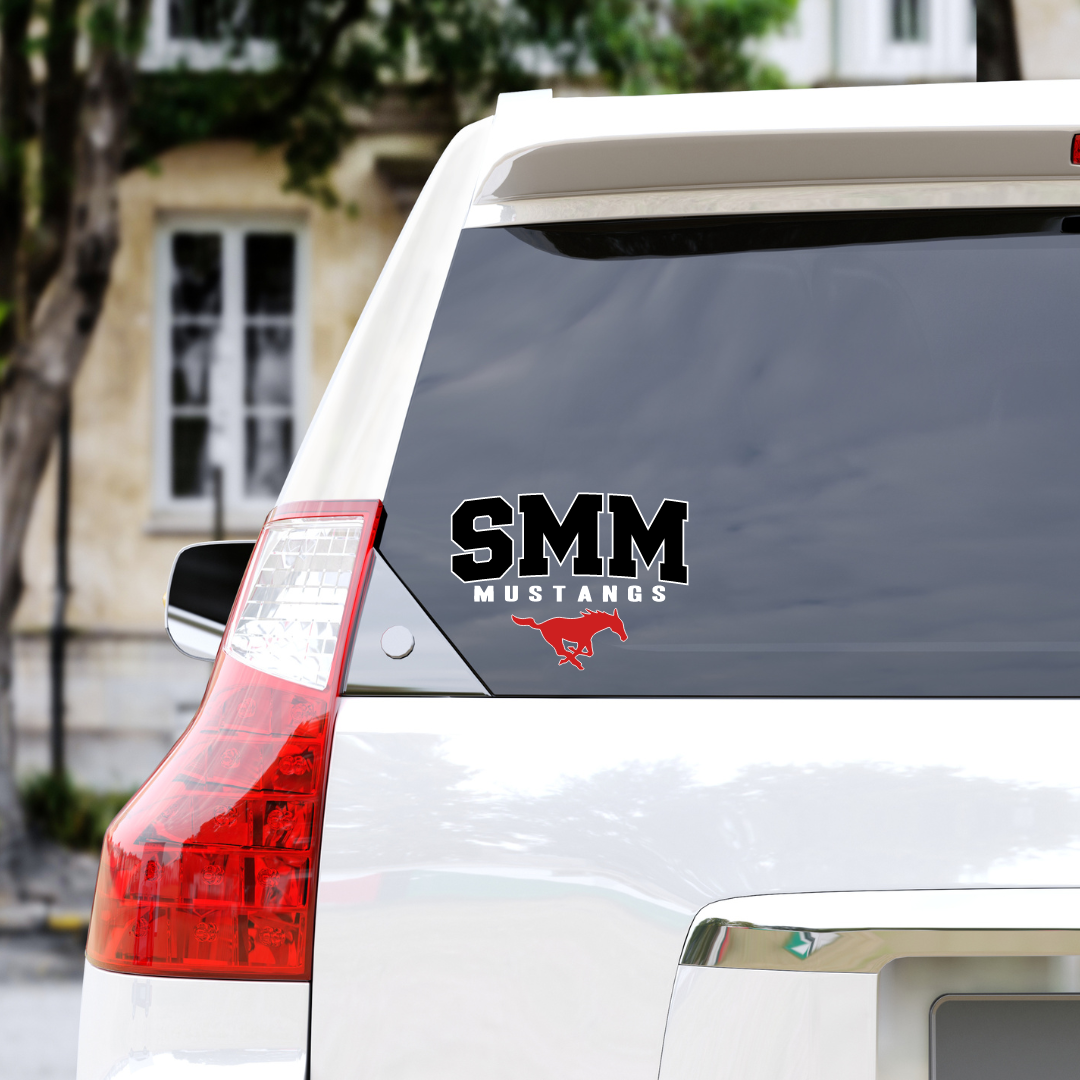 SMM Mustangs Car Decal